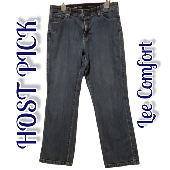 Lee Denim - HOST PICK 😊 Woman's Lee Comfort Stretch Band Blue Denim Jeans